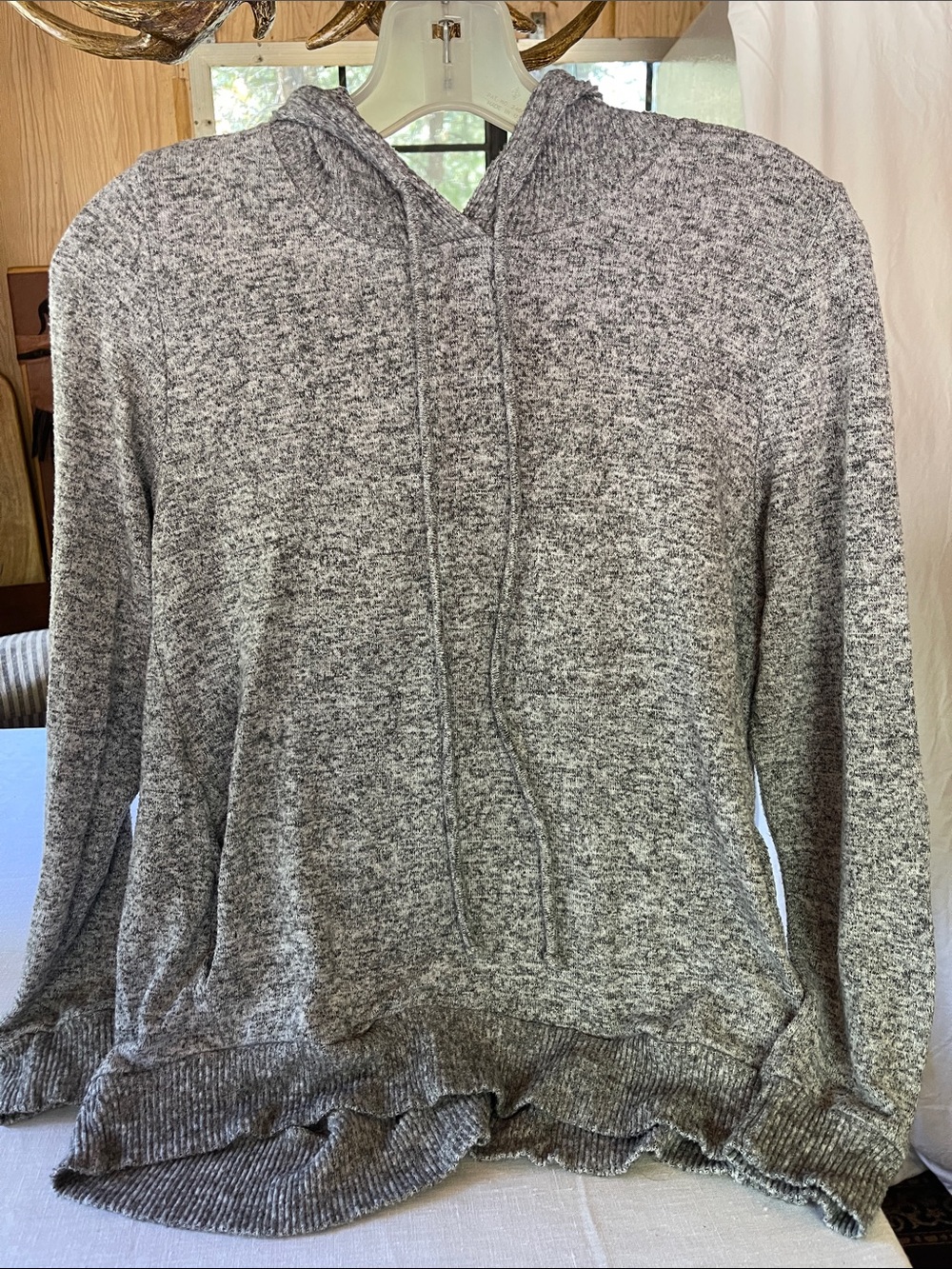 Thin grey hoodie